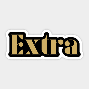 Extra Sticker